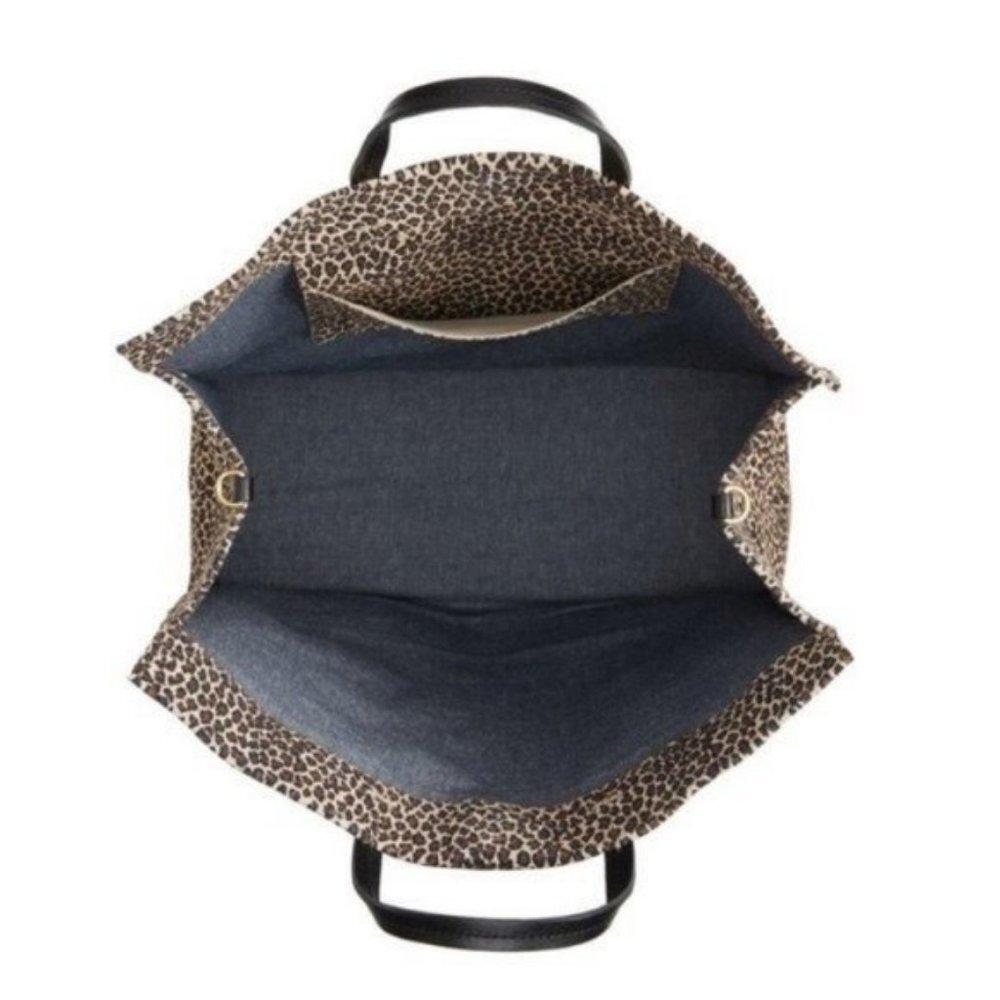 Clare V. Simple Tote Suede in Mini Cat NWT Convertible with Removable Strap - Picture 3 of 8